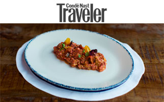 una marisquería donde comer un buen steak tartar